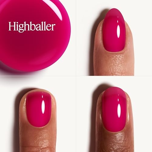 Essie Nail Art Studio Glass Nails Collection Nail Polish - Highballer - 0.46 Fl Oz: Vegan, High Shine, Semi-Sheer thumbnail