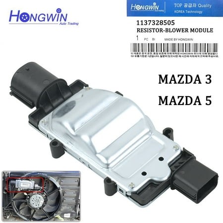 1 PCS-Tech Cooling Fan Control for Mazda  Mazda 3  BK  03-09  BL12  BLA2  BLB2  10-13  Mazda 5  10-17  1137328464  1137328505  1137328684  1137328713