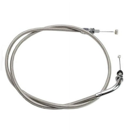 Steel Choke Cable Compatible with Yamaha XVS1100 V-Star Custom 01 02 03 04 05 06 07 08 09