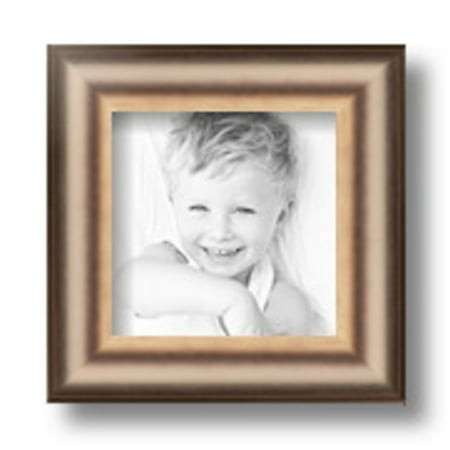ArtToFrames 5  X 5  Anique Silver Picture Frame  5x5 Inch Silver Wood Poster Frame (WOM-4964)