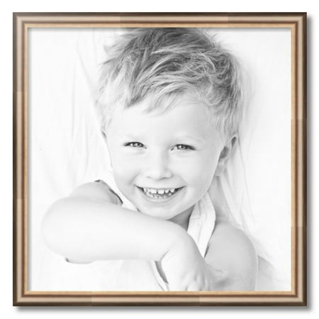 ArtToFrames 24  X 24  Anique Silver Picture Frame  24x24 Inch Silver Wood Poster Frame (WOM-4964)