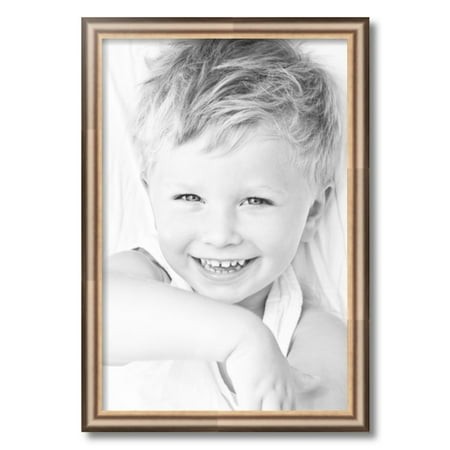 ArtToFrames 16  X 24  Anique Silver Picture Frame  16x24 Inch Silver Wood Poster Frame (WOM-4964)