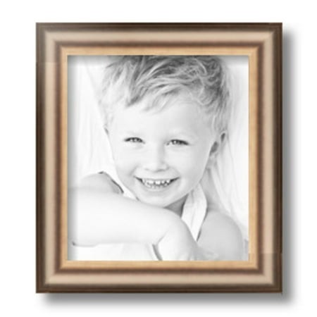 ArtToFrames 8x9  Anique Silver Picture Frame  Silver Wood Poster Frame  with Regular Glass and 2 (FBPL-4964)