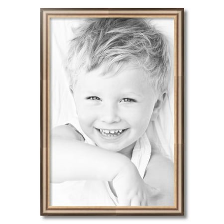 ArtToFrames 18  X 27  Anique Silver Picture Frame  18x27 Inch Silver Wood Poster Frame (WOM-4964)
