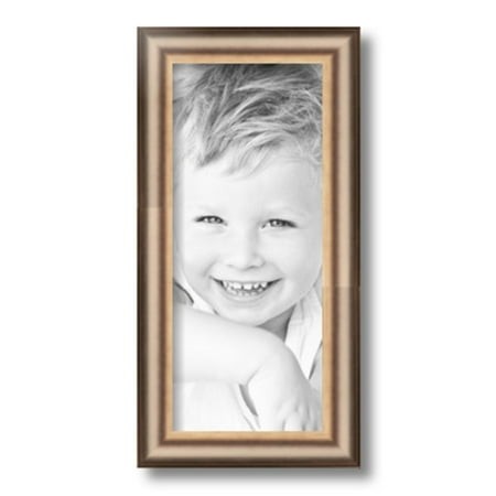 ArtToFrames 6  X 14  Anique Silver Picture Frame  6x14 Inch Silver Wood Poster Frame (WOM-4964)