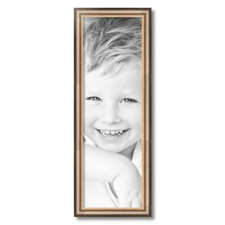 ArtToFrames 9  X 28  Anique Silver Picture Frame  9x28 Inch Silver Wood Poster Frame (WOM-4964)