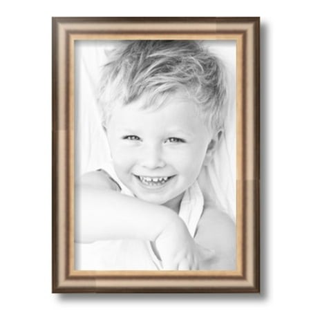 ArtToFrames 10  X 14  Anique Silver Picture Frame  10x14 Inch Silver Wood Poster Frame (WOM-4964)