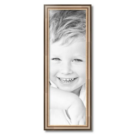 ArtToFrames 10  X 30  Anique Silver Picture Frame  10x30 Inch Silver Wood Poster Frame (WOM-4964)