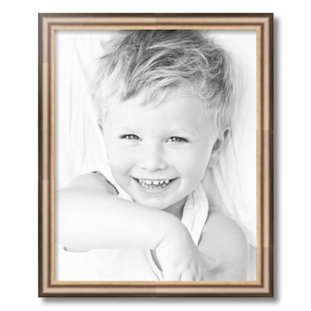 ArtToFrames 17  X 21  Anique Silver Picture Frame  17x21 Inch Silver Wood Poster Frame (WOM-4964)