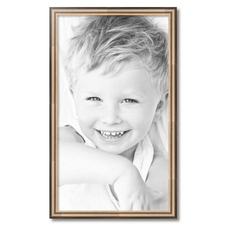 ArtToFrames 19  X 33  Anique Silver Picture Frame  19x33 Inch Silver Wood Poster Frame (WOM-4964)