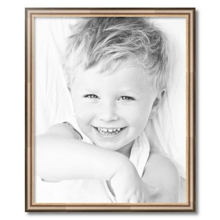 ArtToFrames 23  X 28  Anique Silver Picture Frame  23x28 Inch Silver Wood Poster Frame (WOM-4964)