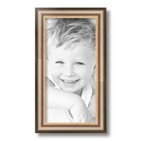 ArtToFrames 7  X 14  Anique Silver Picture Frame  7x14 Inch Silver Wood Poster Frame (WOM-4964)