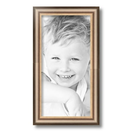 ArtToFrames 8  X 16  Anique Silver Picture Frame  8x16 Inch Silver Wood Poster Frame (WOM-4964)