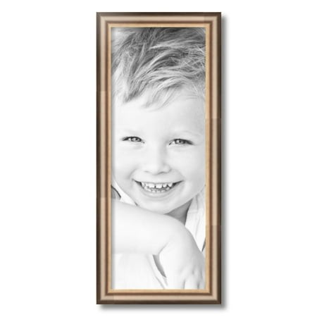 ArtToFrames 9  X 24  Anique Silver Picture Frame  9x24 Inch Silver Wood Poster Frame (WOM-4964)