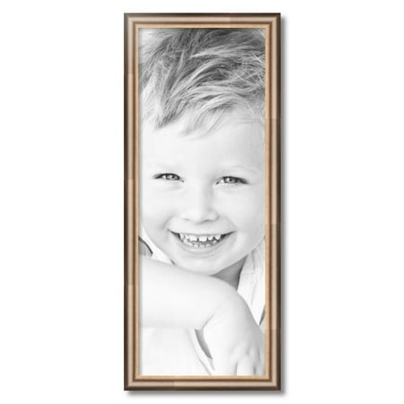 ArtToFrames 12  X 32  Anique Silver Picture Frame  12x32 Inch Silver Wood Poster Frame (WOM-4964)
