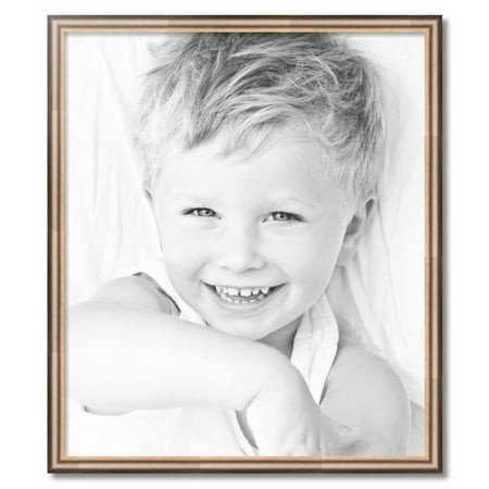 ArtToFrames 29  X 34  Anique Silver Picture Frame  29x34 Inch Silver Wood Poster Frame (WOM-4964)