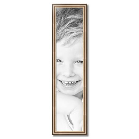ArtToFrames 10  X 43  Anique Silver Picture Frame  10x43 Inch Silver Wood Poster Frame (WOM-4964)