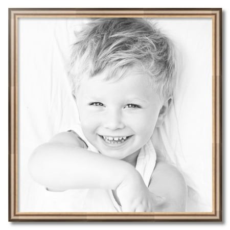 ArtToFrames 28  X 28  Anique Silver Picture Frame  28x28 Inch Silver Wood Poster Frame (WOM-4964)