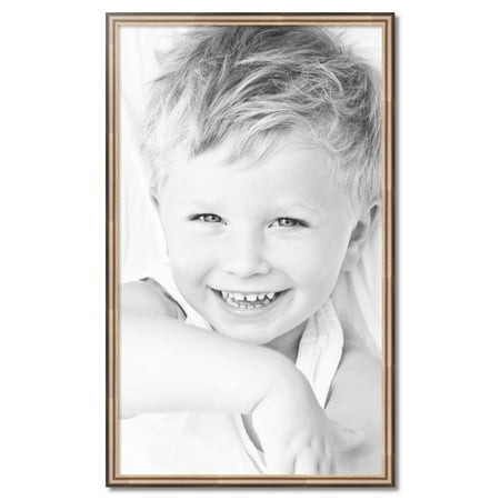ArtToFrames 29  X 49  Anique Silver Picture Frame  29x49 Inch Silver Wood Poster Frame (WOM-4964)