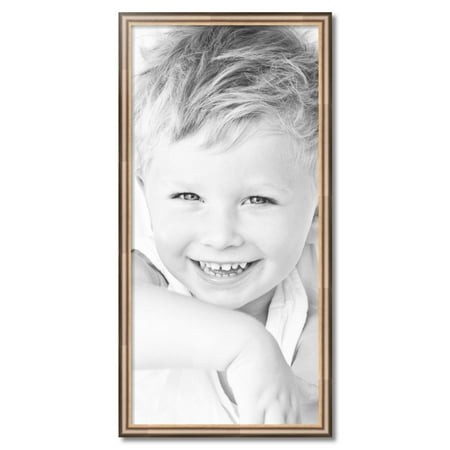 ArtToFrames 20  X 42  Anique Silver Picture Frame  20x42 Inch Silver Wood Poster Frame (WOM-4964)