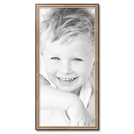 ArtToFrames 19  X 40  Anique Silver Picture Frame  19x40 Inch Silver Wood Poster Frame (WOM-4964)