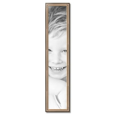 ArtToFrames 9  X 48  Anique Silver Picture Frame  9x48 Inch Silver Wood Poster Frame (WOM-4964)