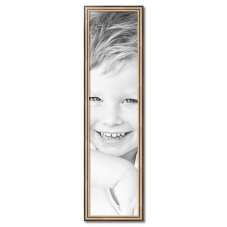 ArtToFrames 12  X 49  Anique Silver Picture Frame  12x49 Inch Silver Wood Poster Frame (WOM-4964)