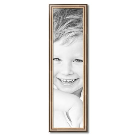 ArtToFrames 10  X 38  Anique Silver Picture Frame  10x38 Inch Silver Wood Poster Frame (WOM-4964)