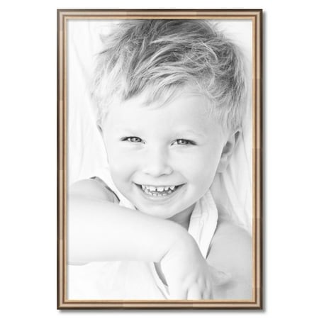 ArtToFrames 26  X 39  Anique Silver Picture Frame  26x39 Inch Silver Wood Poster Frame (WOM-4964)