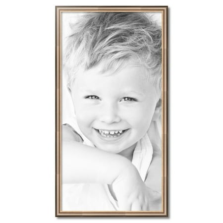 ArtToFrames 23  X 45  Anique Silver Picture Frame  23x45 Inch Silver Wood Poster Frame (WOM-4964)