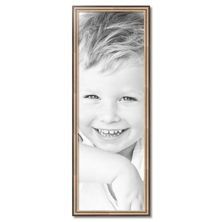 ArtToFrames 16  X 47  Anique Silver Picture Frame  16x47 Inch Silver Wood Poster Frame (WOM-4964)