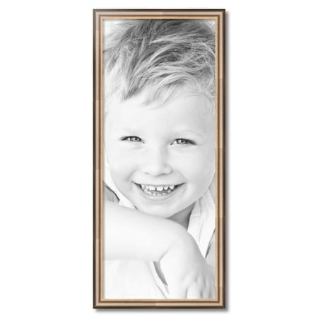 ArtToFrames 16  X 39  Anique Silver Picture Frame  16x39 Inch Silver Wood Poster Frame (WOM-4964)
