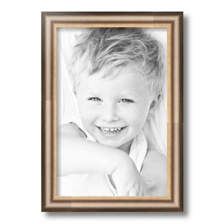 ArtToFrames 10  X 15  Anique Silver Picture Frame  10x15 Inch Silver Wood Poster Frame (WOM-4964)