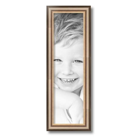 ArtToFrames 6x21 Inch Anique Silver Picture Frame  Silver 6  X 21  Wood Poster Frame (WOM-4964) 1234