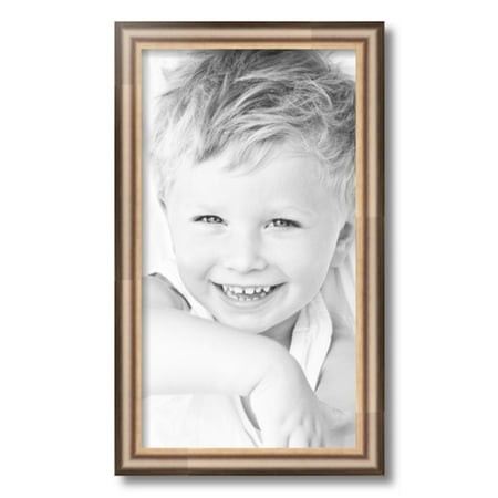 ArtToFrames 11  X 20  Anique Silver Picture Frame  11x20 Inch Silver Wood Poster Frame (WOM-4964)