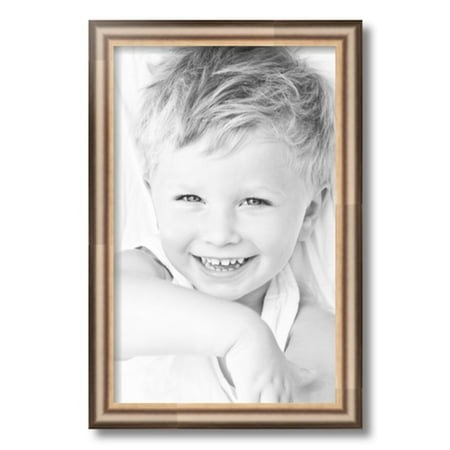 ArtToFrames 12  X 19  Anique Silver Picture Frame  12x19 Inch Silver Wood Poster Frame (WOM-4964)