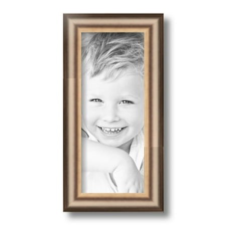 ArtToFrames 5  X 12  Anique Silver Picture Frame  5x12 Inch Silver Wood Poster Frame (WOM-4964)