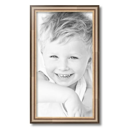 ArtToFrames 12  X 22  Anique Silver Picture Frame  12x22 Inch Silver Wood Poster Frame (WOM-4964)