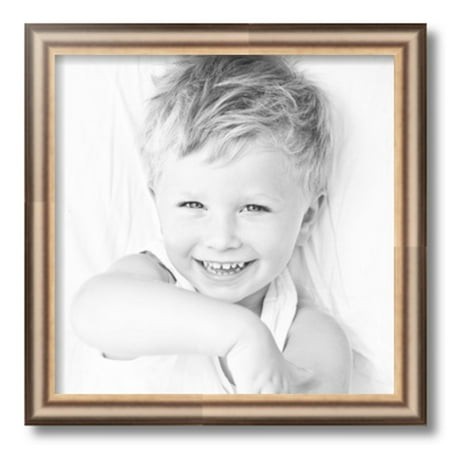 ArtToFrames 15  X 15  Anique Silver Picture Frame  15x15 Inch Silver Wood Poster Frame (WOM-4964)