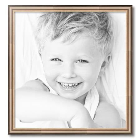 ArtToFrames 24  X 25  Anique Silver Picture Frame  24x25 Inch Silver Wood Poster Frame (WOM-4964)