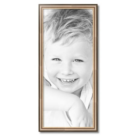 ArtToFrames 15  X 35  Anique Silver Picture Frame  15x35 Inch Silver Wood Poster Frame (WOM-4964)