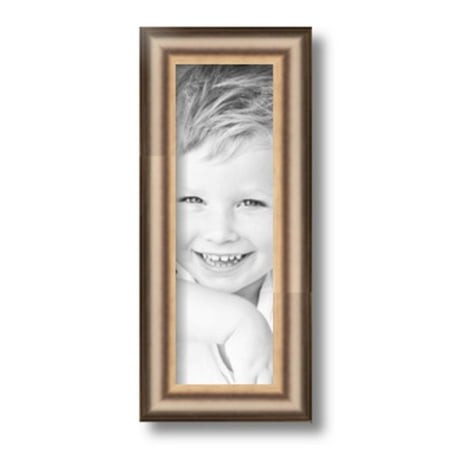 ArtToFrames 4x12  Anique Silver Picture Frame  Silver Wood Poster Frame  with Regular Glass and 2 (FBPL-4964)