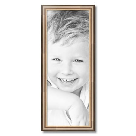 ArtToFrames 11x29 Inch Anique Silver Picture Frame  Silver 11  X 29  Wood Poster Frame (WOM-4964) 1234