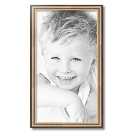 ArtToFrames 15  X 27  Anique Silver Picture Frame  15x27 Inch Silver Wood Poster Frame (WOM-4964)