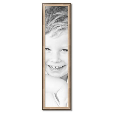 ArtToFrames 11  X 46  Anique Silver Picture Frame  11x46 Inch Silver Wood Poster Frame (WOM-4964)