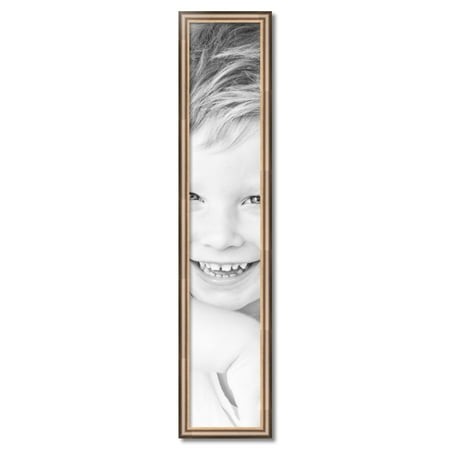 ArtToFrames 9  X 49  Anique Silver Picture Frame  9x49 Inch Silver Wood Poster Frame (WOM-4964)