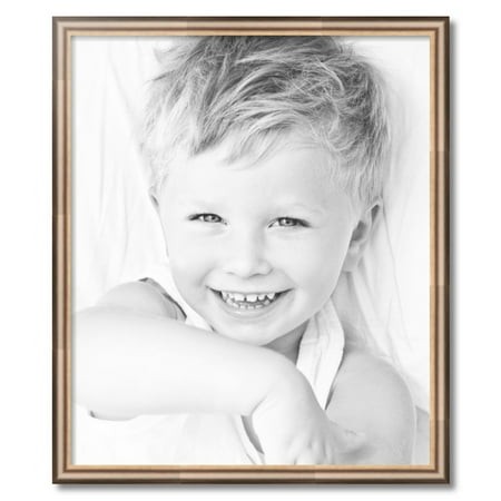 ArtToFrames 26  X 31  Anique Silver Picture Frame  26x31 Inch Silver Wood Poster Frame (WOM-4964)