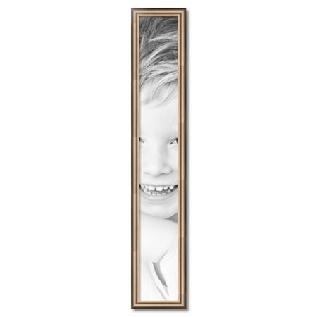 ArtToFrames 7  X 48  Anique Silver Picture Frame  7x48 Inch Silver Wood Poster Frame (WOM-4964)