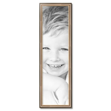 ArtToFrames 12  X 44  Anique Silver Picture Frame  12x44 Inch Silver Wood Poster Frame (WOM-4964)