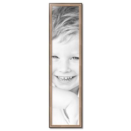 ArtToFrames 13  X 55  Anique Silver Picture Frame  13x55 Inch Silver Wood Poster Frame (WOM-4964)
